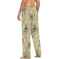 thumbnail image 3 of FREEAMG Men's Pajama Pants with Pockets Loose Lounge Sleepwear Long Pjs Bottoms, 3 of 4