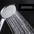 thumbnail image 1 of Qiilu Handheld Shower Head,Electroplating 6 Functions Pressurized Shower Head Hand Shower Bathroom Accessories,Shower Head, 1 of 9