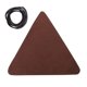 thumbnail image 4 of Taburete triangular para acampar Pesca de tela con 2M Cuerda BBQ Montañismo Slacker Marrón Cola Cubierta de asiento de trípode, 4 of 7