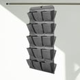thumbnail image 2 of over The Door Shoe Rack Hanging Shoe Organizer over The Door Hanging Storage Bag Black, 2 of 8