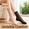 thumbnail image 6 of 30 Pairs Sheer Socks Women, Nylon Socks for Women Sheer Ankle Sock Women Ankle Stockings Silk Sock w/Reinforced Bottom and Toe, 6 of 9