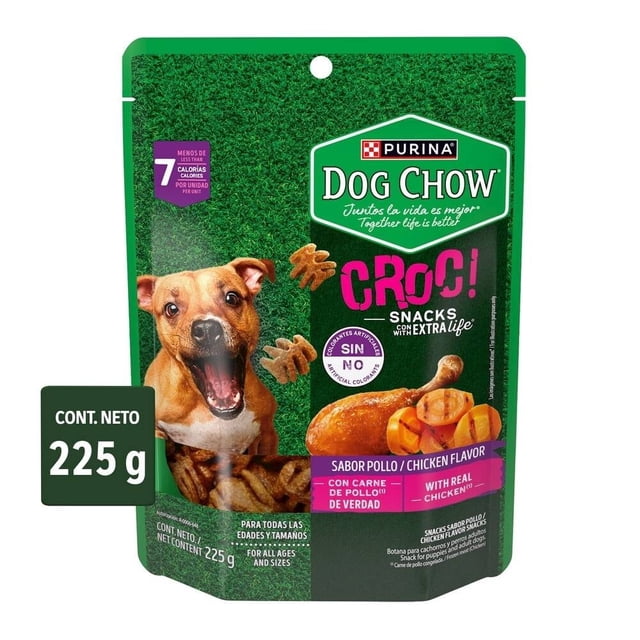 Snack para perro Purina Dog Chow Dog Chow Croc Todas Razas 225g