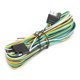 thumbnail image 1 of Arnés cableado para remolque Kit 25 pies 4 cables Arnés cableado para luz remolque plano Arnés cableado para luz remolque LHCER Descripción de la referencia, 1 of 8