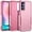 Pink, variant on for Samsung Galaxy A25 5G Case, [Shockproof] Military Grade Proof Protection [Dropproof] Rugged Protective Heavy Duty Phone Case Cover for Samsung Galaxy A25 5G (Black)