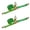 Green, variant on Mega Cargo Control 2 Pack Heavy Duty Ratchet Straps with Wire J Hooks, 2" x 30' Cargo Tie Down Straps, 10,000 lb Breaking Strength, Trailer & Flatbed Load Securement, Blue