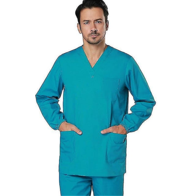 El estiramiento médico unisex de 4 direcciones del uniforme médico friega el conjunto médico friega la parte superior y los pantalones