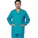 thumbnail image 1 of El estiramiento médico unisex de 4 direcciones del uniforme médico friega el conjunto médico friega la parte superior y los pantalones, 1 of 2