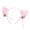 Pink, variant on AJGRHE Cat Ears Hair Headband Party Accessory Novelty Cute Animal Themed Unique Prop Elastic Soft Comfortable Fashion Women Festive Stylish Holiday Pink