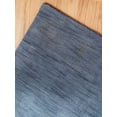 thumbnail image 3 of Rugsotic Carpets Hand Knotted Wool Area Rug 2'8''x9' Blue Contemporary Runner Indoor Rug for Living Room, Bedroom Antimicrobial L00226, 3 of 5