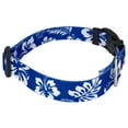 thumbnail image 6 of Country Brook Design&reg;   Royal Blue Hawaiian Deluxe Dog Collar & Leash, 6 of 7