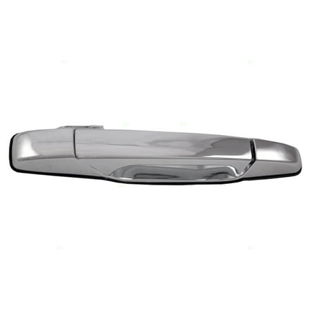 Gmc Chrome Door Handles - Passengers Front Outside Outer Chrome Door Handle Replacement for Cadillac Chevrolet GMC Pickup Truck SUV 22738722
