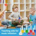 thumbnail image 4 of Hand Bells Conehoy de 8 notas de metal para niños, Navidad, 24 unidades, 4 of 7