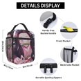 thumbnail image 6 of Anime Nezuko Kamado Lunch Bag Portable Tote Bag Insulated Lunch Box Picnic Beach Office Insulated Bento Bags, 6 of 9
