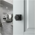 thumbnail image 3 of Baldwin Reserve ENTRATSR190 Entry Traditional Knob and Square Rose with 6AL Latch and Dual Strike Satin Black Finish, 3 of 4