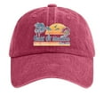thumbnail image 1 of MIASHUI Casquette de Baseball Hommes Femmes Classique Ajustable Chapeau de Sport Extérieur, Rouge, 1 of 3