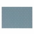 thumbnail image 1 of Damask Cutting Board, Symmetrical Flowers and Curls Wavy Lines Old Ornamental Curves Tile, Decorative Tempered Glass Cutting and Serving Board, Small Size, Slate Blue Ivory, by Ambesonne, 1 of 1