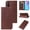 Brown, variant on For vivo Y12s Magnetic Closure Leather Phone Case