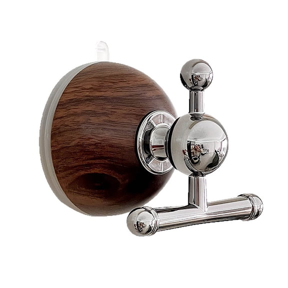 Heavy Duty Waterproof Suction Cup Hooks - Strong Load-Bearing Shower Hooks for Bathroom, Removable & Reusable Suction Hooks for Towels, Coats, Bags