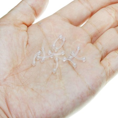 16g bioplast eyebow retainer rook labret jestrum