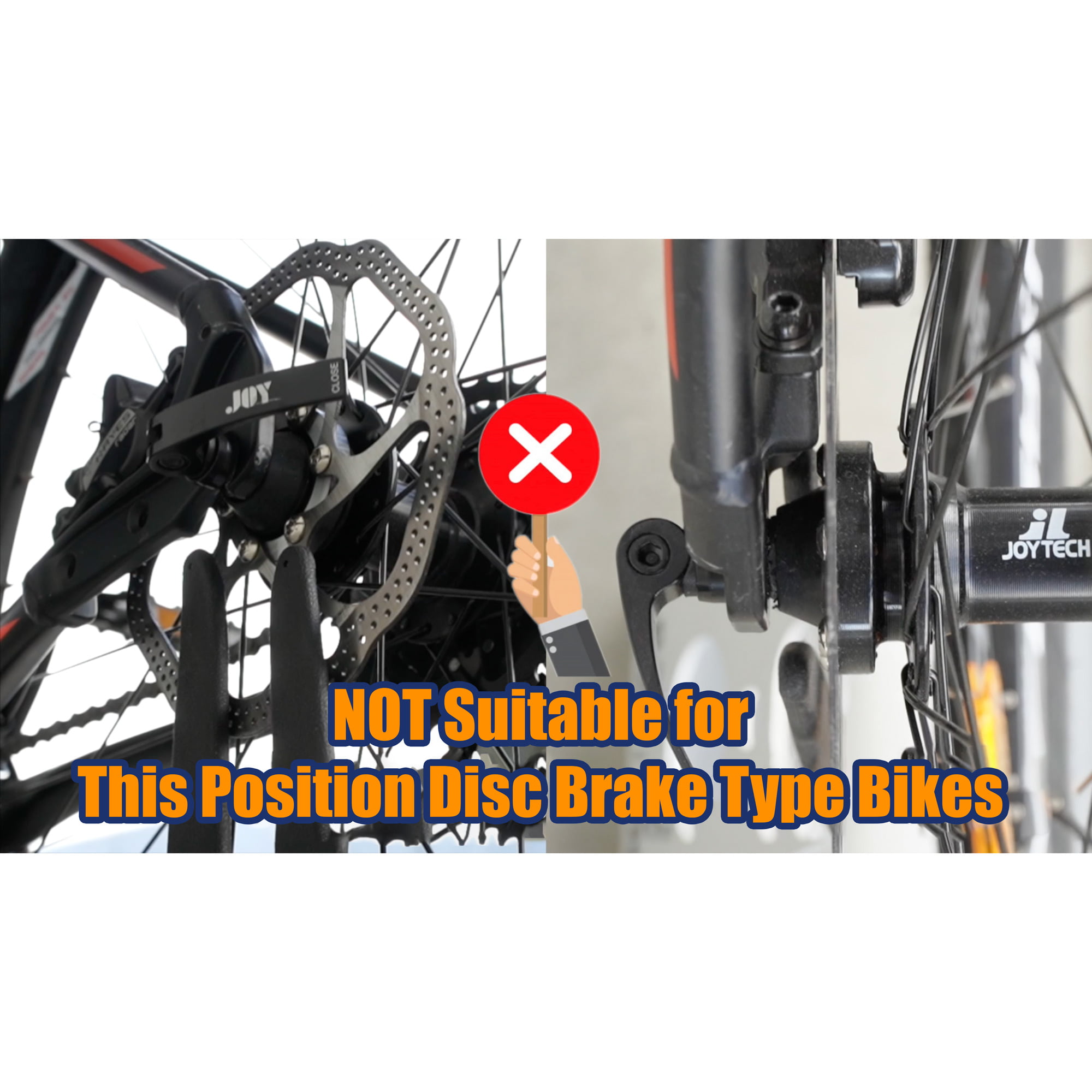 BIKEHAND Rear Hub Mount Bike Bicycle Stand Storage Rack