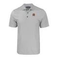 thumbnail image 2 of Men's Cutter & Buck Gray Maryland Terrapins Pike Eco Tonal Geo Print Stretch Recycled Polo, 2 of 3
