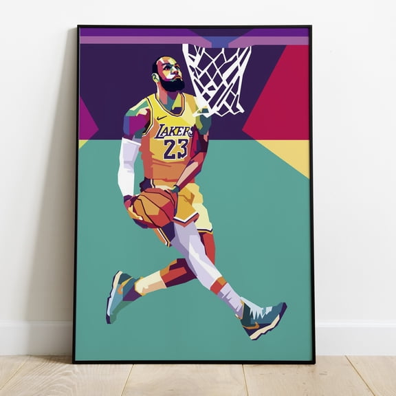 Lebron James 3 23x33"