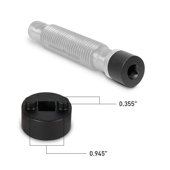 Tiger Tool 15103 Leaf Spring Pin Socket for Volvo & Mack Suspensions