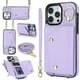thumbnail image 2 of Crossbody Wallet Women Phone Case For IPhone 14 13 12 11 Pro Max X XR XS Max SE 2022 7 8 Plus,Credit Card Holder Phone Case With Strap,PU Leather Purse With Lanyard Zipper Flip Cover, 2 of 5