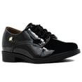 thumbnail image 4 of Mocasin Elegante Formal Niña Escolar Juvenil Negro 17-21 negro 21, 4 of 6