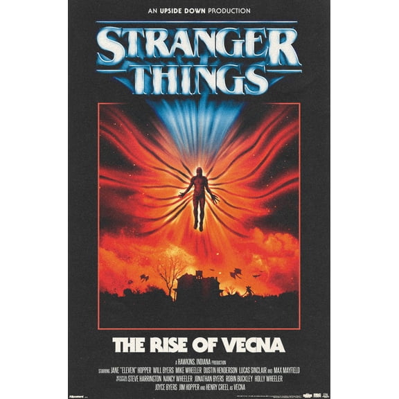 Netflix Stranger Things: Season 5 (2025) - The Rise of Vecna Wall Poster, 22.375" x 34"