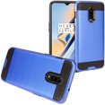 thumbnail image 1 of FFIY - OnePlus 6T A6013 - Coque Hybride Style Brossé - CS3 Rosegold, 1 of 6