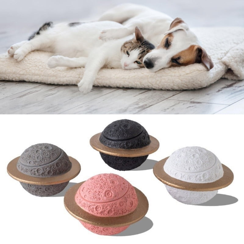 lanema Portland Cements Pet Cremation Urn Modern Planet Memorial Ashes Holder For Home Garden Backyard Tributes Display