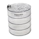thumbnail image 3 of Joyero giratorio de 360 ​​grados, transparente, organizador de joyas para accesorios de cabello. 4 niveles, 3 of 8