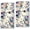 Colorful Bird, variant on Vintage Floral Kitchen Towels and Dishcloths Set of 2, Vintage Decorative Kitchen Towels, Bouquet Decorative Towels, Retro Wildflowr Drying Cloth Hand Towels for Bathroom Kitchen, 16×24 Inches