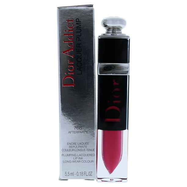 Dior Addict Lacquer Plump 768 Afterparty by Christian Dior for Women 0.18 oz Lip Gloss Walmart