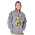 thumbnail image 5 of Woodsy Owl Don't Litter Retro Cartoon Zip Up Hoodie Men's Women's Brisco Brands L, 5 of 6
