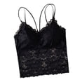 thumbnail image 6 of Workout Tops with Built In Bra 2 In 1 Comfy Classic Cute Tshirt Adjustable Spaghetti Strap Wirefree Support Sleeping Traveling Cami Undershirt, 6 of 8