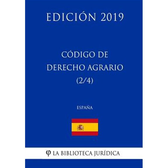 Pre-Owned C?digo de Derecho Agrario (2/4) (Espa?a) (Edici?n 2019)
