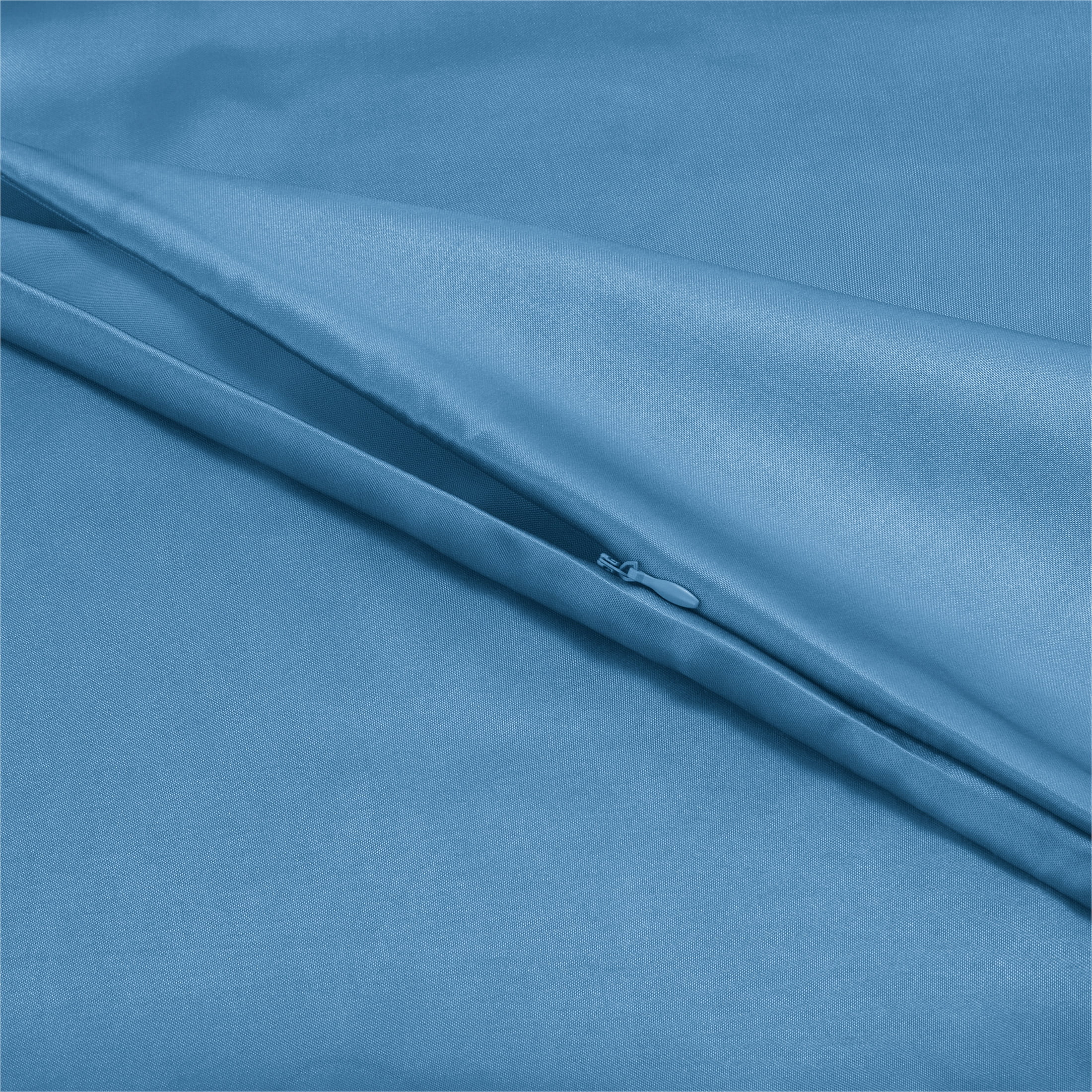 Mainstays by Becky G. & Alejandra Satin Body Pillow Cover, Blue