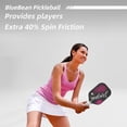 thumbnail image 3 of Pala de pickleball BlueBean Cyber 001 de fibra de carbono USAPA, 3 of 7