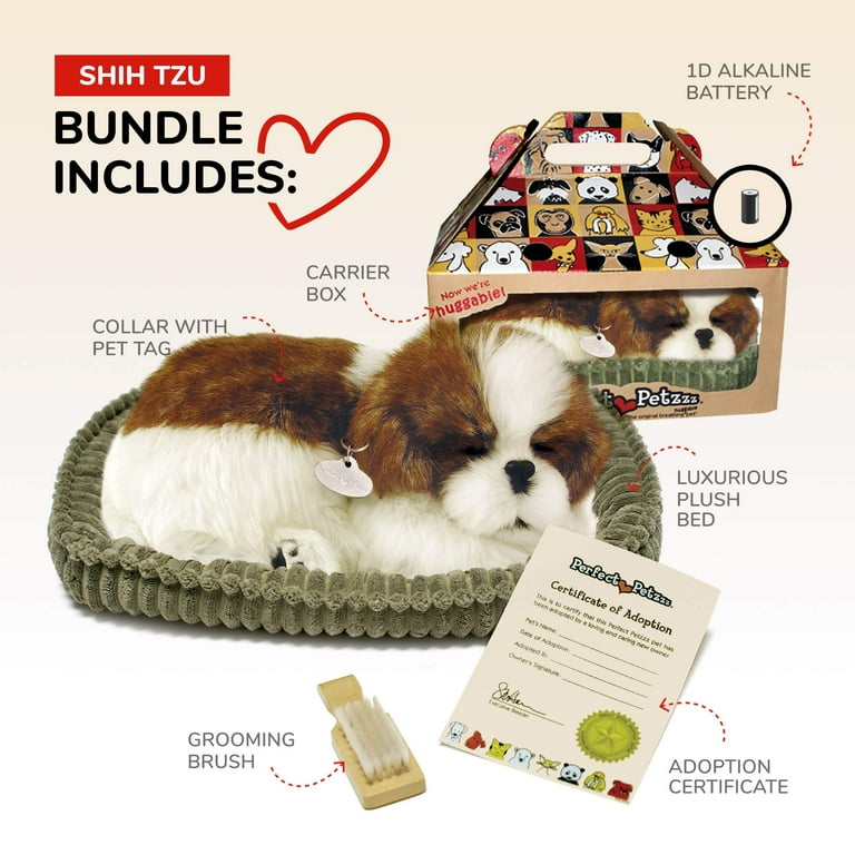Perfect Petzzz Original Petzzz Shih Tzu Realistic, Lifelike