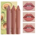 thumbnail image 1 of Juego de 3 barras de labios mate con sabor a fruta, barras de labios resistentes al agua y a prueba de manchas, de larga duración, 1 of 5