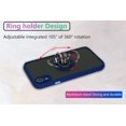 thumbnail image 6 of is Specially Designed for iPhone Xr Anti-Scratches,Anti-Fingerprint, Built-in 360° Rotating Ring Bracket Solid and Durable Magnetic car Phone case, Suitable for iPhone Xr 6.1inches Male-Blue, 6 of 11