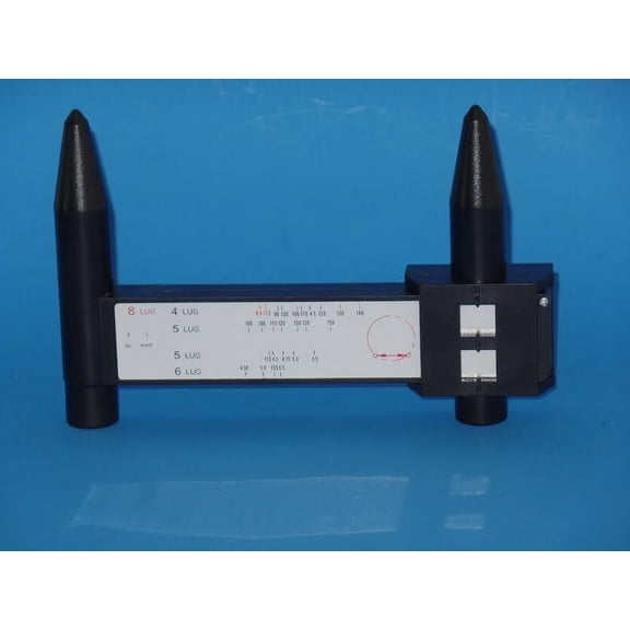 Wheel Bolt Pattern Gauge Tool 4 5 6 8,Lug Pattern Quick Measure Slide Hand Held