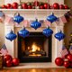 thumbnail image 4 of 6pcs Onions Shaped Hanging Ornaments Red White Blue Baubles Set For Independence Day 4th Of July Christmas Tree Holiday Party Home Decorative Supplies, 4 of 6