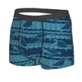 thumbnail image 2 of Bingfone Turtles and Waves Men's Underwear - Casual Stretch Boxer Briefs-XX-Large, 2 of 9