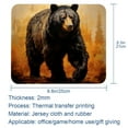 thumbnail image 6 of Bear Mouse Pad, Personality Design Rubber Base for Office Decor for Laptop, Computers, 6 of 7