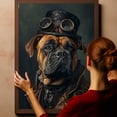 thumbnail image 6 of Bullmastiff Dog Canvas Painting Canvas Art Prints Bathroom Artwork for Wall Living Room Bedroom Bathroom Wall Art Framed Art Wall Decor Wood Wall Hanging Art, 6 of 6