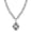 Crystal Clear, variant on 1928 Jewelry Clear Swarovski Element Crystal Floral Pendant Necklace For Women 16" + 3" Extender