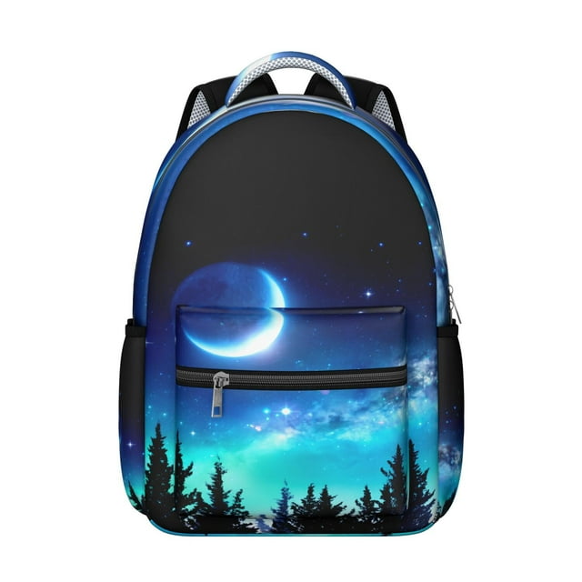 Galaxy Cosmic Students Backpack Outer Space Nebula Celestial Design, Durable and Adjustable Strap School Bag for Student and Student